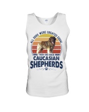 Dog Created Equal - Caucasian Shepherd Unisex Tank tile