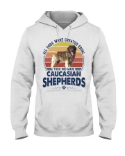 Dog Created Equal - Caucasian Shepherd Hooded Sweatshirt tile