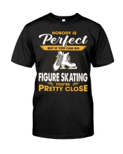 Nobody Is Perfect Figure Skating Premium Fit Mens Tee tile