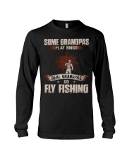 Some Grandpas Play Bingo - Fly Fishing Long Sleeve Tee tile