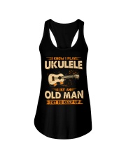 Ukulele Keep Up Ladies Flowy Tank tile