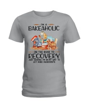 Baking - Bakeaholic Ladies T-Shirt tile