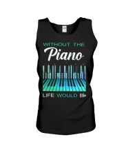 Piano - Bb Unisex Tank tile