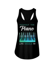 Piano - Bb Ladies Flowy Tank tile