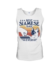 Best Cat Dad Siamese Unisex Tank tile