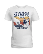 Best Cat Dad Siamese Ladies T-Shirt tile