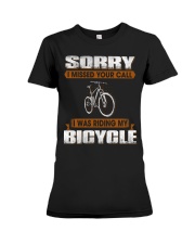 Sorry I Missed Your Call - Cycling Premium Fit Ladies Tee tile