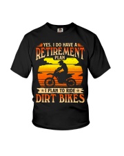 Dirt Bike - Retirement Plan Youth T-Shirt tile