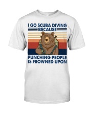 Frowned Upon - Scuba Diving Classic T-Shirt front