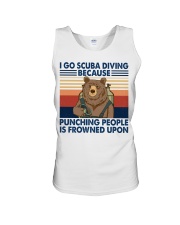 Frowned Upon - Scuba Diving Unisex Tank tile