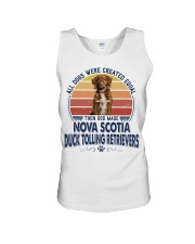Dog Equal - Nova Scotia Duck Tolling Retriever Unisex Tank tile