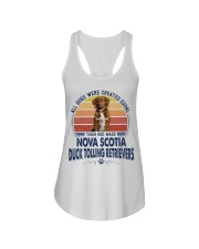 Dog Equal - Nova Scotia Duck Tolling Retriever Ladies Flowy Tank tile