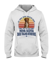 Dog Equal - Nova Scotia Duck Tolling Retriever Hooded Sweatshirt tile