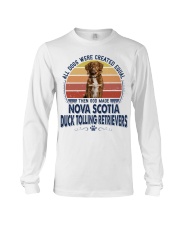 Dog Equal - Nova Scotia Duck Tolling Retriever Long Sleeve Tee tile