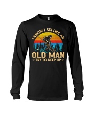 Skiing - Try To Keep Up Long Sleeve Tee tile