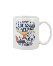 Best Dad Ever Caucasian Shepherd Dog Mug front