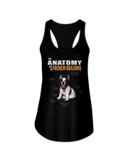 Dog Anatomy - French Bulldog Ladies Flowy Tank tile