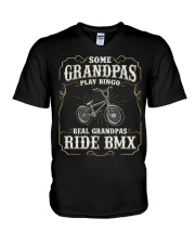 BMX - Grandpa Bingo V-Neck T-Shirt tile