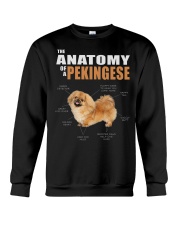 Dog Anatomy - Pekingese Crewneck Sweatshirt tile