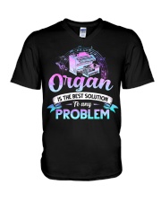 Organ - Best Solution V-Neck T-Shirt tile