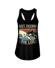 Best Friends - German Shorthaired Pointer Ladies Flowy Tank tile