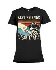 Best Friends - German Shorthaired Pointer Premium Fit Ladies Tee tile