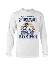 Have Retirement Plan Boxing Long Sleeve Tee tile