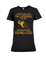 Golf - In My Head Premium Fit Ladies Tee tile