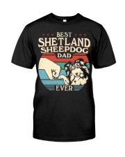 Best Dad Ever - Shetland Sheepdog Premium Fit Mens Tee tile