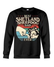Best Dad Ever - Shetland Sheepdog Crewneck Sweatshirt tile