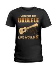Ukulele - Bb Ladies T-Shirt tile
