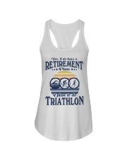 Have Retirement Plan Triathlon Ladies Flowy Tank tile