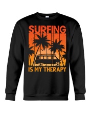 Surfing - Is Therapy Crewneck Sweatshirt tile