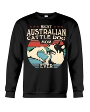 Best Dog Mom Australian Cattle Dog Crewneck Sweatshirt tile