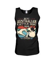 Best Dog Mom Australian Cattle Dog Unisex Tank tile