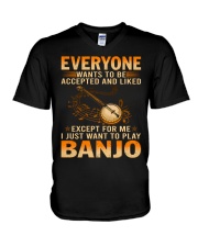 Banjo - Accepted And Liked V-Neck T-Shirt tile