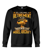 Retirement Plan Model Aircraft Crewneck Sweatshirt tile