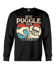 Best Dog Mom Puggle Crewneck Sweatshirt tile
