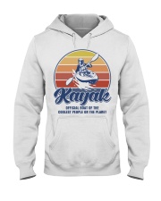 Coolest People On The Planet Kayaking Hooded Sweatshirt tile