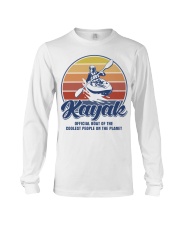 Coolest People On The Planet Kayaking Long Sleeve Tee tile