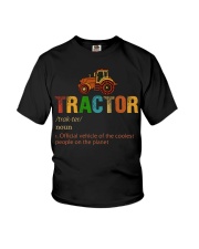 Tractor Coolest People Youth T-Shirt tile