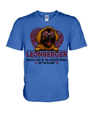 Leonberger - Official Dog V-Neck T-Shirt tile