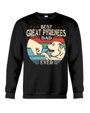 Best Dad Ever - Great Pyrenees Crewneck Sweatshirt tile