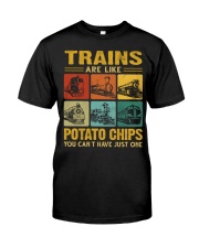 Trains - Potato Chips Premium Fit Mens Tee tile