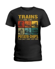 Trains - Potato Chips Ladies T-Shirt tile