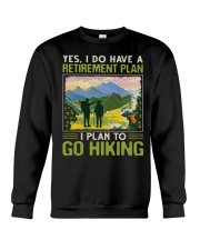 Hiking - Retirement Plan Crewneck Sweatshirt tile