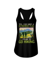 Hiking - Retirement Plan Ladies Flowy Tank tile