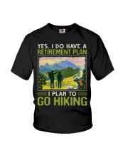 Hiking - Retirement Plan Youth T-Shirt tile