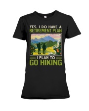 Hiking - Retirement Plan Premium Fit Ladies Tee tile