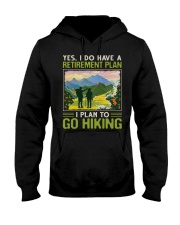 Hiking - Retirement Plan Hooded Sweatshirt tile